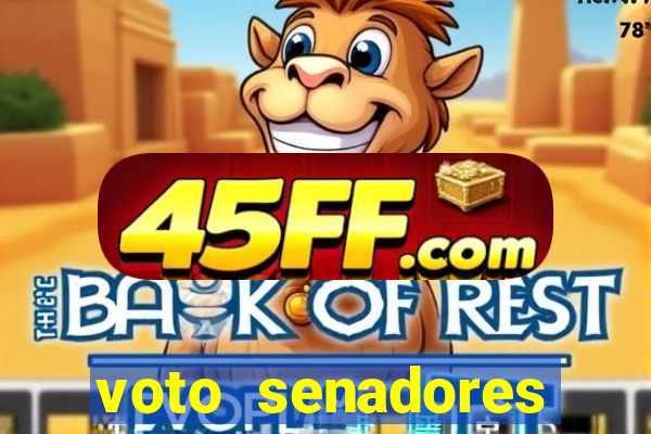 voto senadores impeachment alexandre de moraes